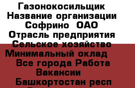 Газонокосильщик › Название организации ­ Софрино, ОАО › Отрасль предприятия ­ Сельское хозяйство › Минимальный оклад ­ 1 - Все города Работа » Вакансии   . Башкортостан респ.,Баймакский р-н